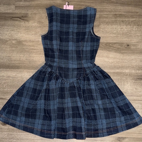 Avec Les Filles plaid half zip drop waist mini dress - Picture 12 of 12